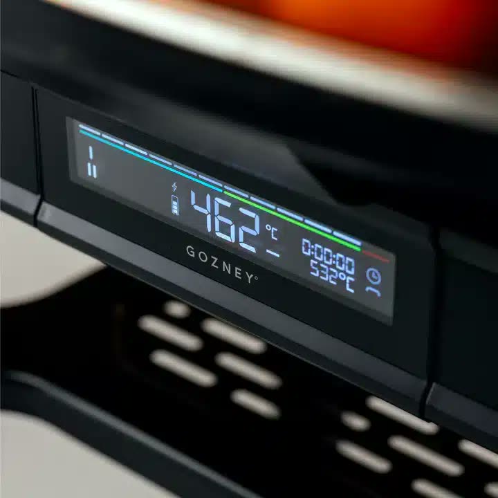 Digitale console van de Dome Gen 2 op 462°C